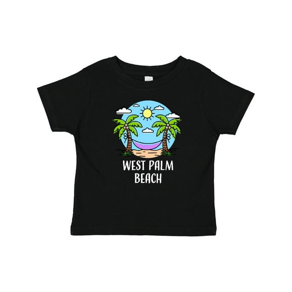 Inktastic Summer Vacation in West Palm Beach Boys or Girls Baby T-Shirt