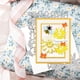 thumbnail image 4 of 2 troqueles de corte de abejas, plantillas de panal de abejas, margaritas, flores, hojas, plantillas decorativas para repujado, 4 of 9