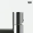 thumbnail image 4 of VIGO Ashford Single Handle Single-Hole Bathroom Vessel Faucet in Brushed Nickel, 4 of 12