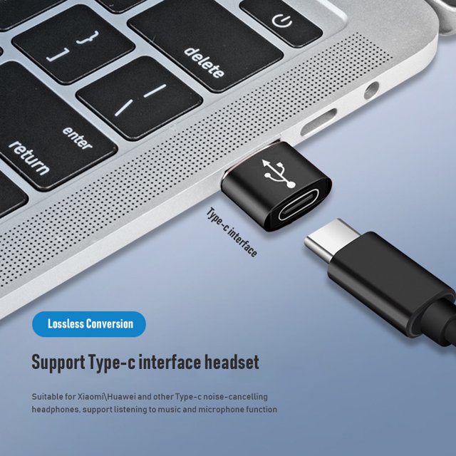 Adaptador Usb C A Usb USB 3.1 Tipo C Hembra a USB 3.0 Tipo A Adaptador Macho Sincronización de Datos+Carga 2 Pack