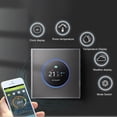thumbnail image 3 of BIMZUC Smart WiFi Thermostat Electric Floor Heating Controller 16A Digital Temp Control ±1°C Accuracy Color LCD 95-240V (3.4 inches / 8.6 cm) Gray, 3 of 9