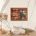 thumbnail image 7 of Lovers Romantic Picture Frame - All of me loves All of you Engaged Couples oto Frame Wood oto Frame Gifts for Couples Lovers Valentine's Day Present - 4x6inch oto Mixed Color, 7 of 7