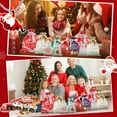thumbnail image 6 of Amaopus 24 Pcs Christmas Gift Bags, Assorted Sizes S/M/L Drawstring Christmas Gift Bags, Holiday Christmas Wrapping Paper, Reusable Plastic Santa Bag Wrapping Bags, 6 of 7