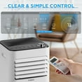 thumbnail image 5 of TURBRO 6,000 BTU PORTABLE AIR CONDITIONER COOLS 400 SQ. FT. FMP06AC - WHITE, 5 of 8