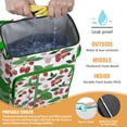 thumbnail image 2 of Cooler Backpack Portable Backpack Coolers for Men & Women,Strawberry Fruit Mesh Coolers Bag for Road Trips, 2 of 6