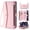Pink, variant on for iPhone 16e Case Wallet with Card Holder Zipper Bills Slot, Soft PU Leather Detachable Shoulder Strap and Wrist Strap Kickstand for iPhone 16e Rugged Cover, Red