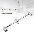 thumbnail image 1 of Shower Head Lifter,  Plated 360 Rotatable Bathroom Shower Bar, For Saving Time And Efforts Long Term Use, 1 of 8