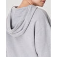 thumbnail image 5 of Hanes EcoSmart Women's Fleece Hoodie Light Steel 2XL, 5 of 7