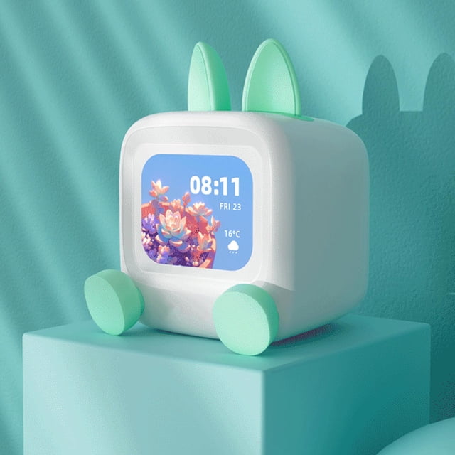 Robot De TV Con Control De Aplicaciones, Pantalla De Fotos, Pantalla De Acciones De Robots De TV De Escritorio, Pantalla De Reloj Para Regalo
