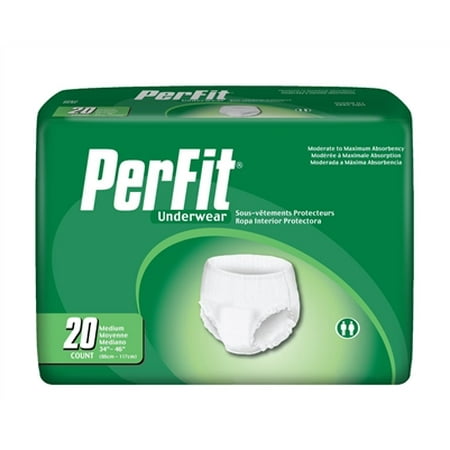 Prevail Adult Underwear - Prevail Per-Fit Adult Underwear, MEDIUM, Heavy Absorbency, Pull On, PF-512 - Case of 80