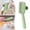 Green, variant on Self-Cleaning Pet Grooming Brush with One-Click Release Button, Stainless Steel Teeth Flea Lice Comb, Deshedding Hair Removal Brush for Cats and Dogs