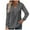 Grey, variant on Womens Plain Tshirts Long Sleeve Going Out Tops for Women Fall Large Loose Solid V Neck Loose Single V Neck Blouses Business Casual Khaki M