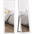 thumbnail image 1 of HOMCOM Full Length Mirror with Adjustable Lights, LED Full Body Mirror, 1 of 10