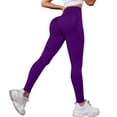 thumbnail image 4 of SAHFX Women's Compression Leggings Anti Cellulite Leggings Push Up Sculpting Fitness Pants Full Length Buttery Soft Yoga Pants Butt Lift Leggings 3D Cellulite Leggings Butt Lift Booty Workout Tights, 4 of 6