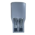 thumbnail image 3 of WinZo WZ5020GR Modern One Piece Gray Toilet Dual Flush 1.1/1.6 GPF Elongated 17" Comfortable Seat Height,Matte Grey, 3 of 6