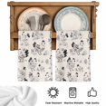 thumbnail image 5 of Vintage Rooster Farmhouse Kitchen Towels Set of 2, Grey Farm Animals Absorbent Dish Towels for Kitchen, Microfiber Hand Towel, Quick Drying Tea Towel for Cleaning Decorative Dishcloths, 5 of 7