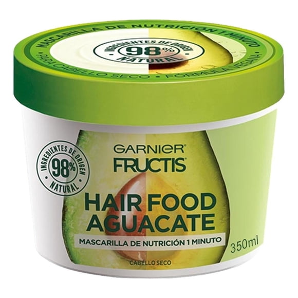 Mascarilla para cabello Garnier Fructis hair food aguacate cabello seco 350 ml