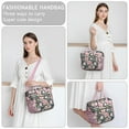 thumbnail image 6 of Romantic Rose and Peony Pattern Lunch Tote - Large Insulated & Leakproof Bag, 6 of 6