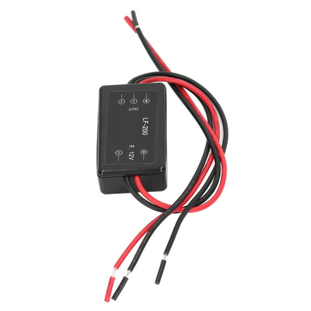 Car Flasher Module, DC 12V 5A LED Flash Strobe Compact Size Left And Right Flashing Stable Frequency For Strip Lamps For Auto Dome Lights ANGGREK Otros