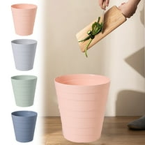 Kitchen Trash Can, Step-On Garbage Can with Lid, Tall Kitchen & Bathroom Trash Can, Small Office Waste Bin, Gray - Xuniizn