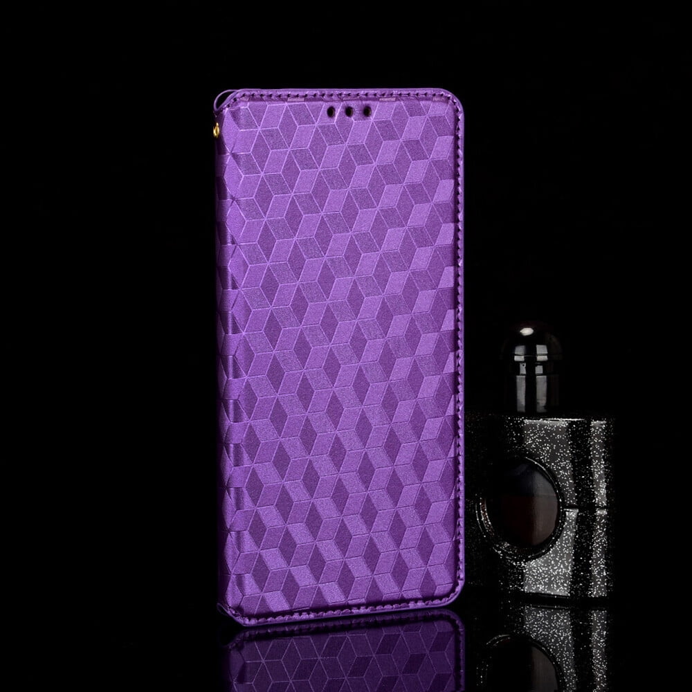 Samsung Galaxy A22 5G Case Magnetic Wallet PU Leather Flip Cover