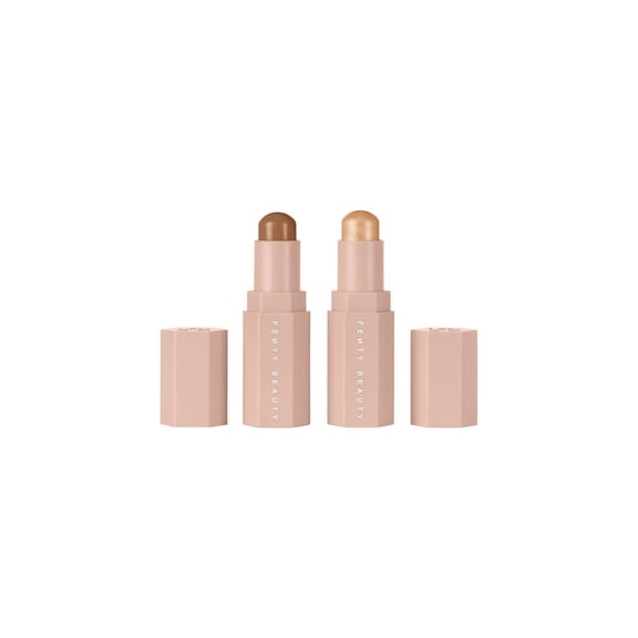 2X - Fenty Snackz by Fenty Beauty by Rihanna Mini Match Stix Duo Contour Highlighter Set - Light Medium - 1.072oz/2pc - Ulta Beauty