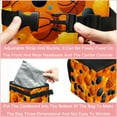 thumbnail image 4 of Basketball Car Garbage Can - Foldable, with Lid, Leak-proof, Hanging Storage Bag - Trash Can for Car, Car Trash Bin, 4 of 6