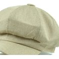 thumbnail image 5 of CoCopeaunts Newsboy Cap Spring Summer Women Hat Vintage Octagonal Beret Hats for Men Beret Breathable Linen Artist Painter Hat, 5 of 7