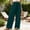 *Army Green, variant on ClodeEU Women's High Waisted Straight Leg Pants with Drawstring,Casual Loose Fit Trousers Blue,Womens Plus M