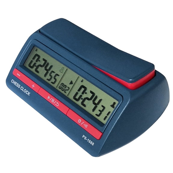 AREALER Chess Clock Chinese Chess / Go / Chess Games Timer Clock Game Timer Chess Digital Timer Board Game Clock