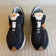 thumbnail image 3 of New Balance Mens Lifestyle 327 MS327HN1 Black Orange Suede Sneakers Size 9.5 D, 3 of 5
