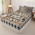thumbnail image 2 of Erosebridal Country Camping Tree Zipper Twin Comforter Sets with Fitted Sheet and 2 Pillowcases,Rustic Farmhouse Cabin Zipper Bedding Set For Boys,Reversible,4 Pieces, 2 of 7