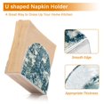 thumbnail image 5 of Yayeee Napkin Holder for Table Kitchen Paper Tissue Organization, Green Flourishing Garden, 5 of 8
