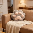 thumbnail image 5 of Cat Paw Pillows, Throw Pillows for Couch & Bedding, Soft Plush Paw Shaped Sofa Cushion for Home Office, Comfortable, Breathable, Lightweight, 16 inch Decorative Throw Pillows, 5 of 7