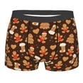 thumbnail image 5 of Uemuo Christmas Gingerbread Cookies Pattern Men's Boxer Briefs,Trunk Anti-Chafing,Comfortable, Durable, and Stylish Underwear-Medium, 5 of 9