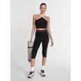 thumbnail image 3 of Athletic Works Women's and Women's Plus ButterCore Compression Capris, Sizes XS-4X, 3 of 7