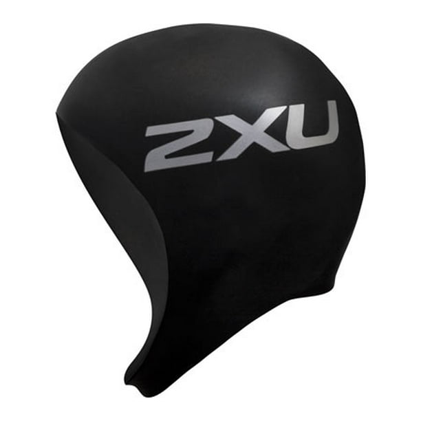 slot lige Begrænsning 2XU Neoprene Swim Cap Black/Black S/M (M) - Walmart.com