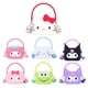 thumbnail image 2 of Sanrio Kuromi-Bolso de mano de Hello Kitty, cartera, llaveros, bandolera de silicona, Pochacco, Cinnamoroll, bolsillo de viaje, novedad, 2 of 4