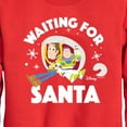 thumbnail image 3 of Toy Story - Waiting For Santa - Toddler And Youth Crewneck Fleece Sweatshirt, 3 of 5