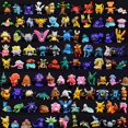 thumbnail image 2 of douaoxun 24pcs Diferentes Estilos 2.5-3cm Anime Pokemon Figura De Acción Juguete co, 2 of 3