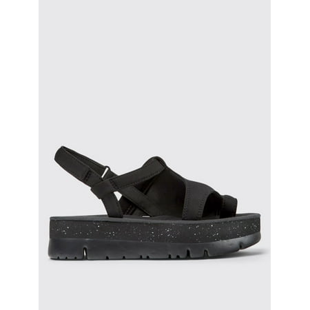 

Camper Flat Sandals Woman Black Woman