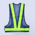 thumbnail image 1 of OULII 1Pcs Mesh Reflective Vest Safety for Bikers and in Construction Work, 1 of 8