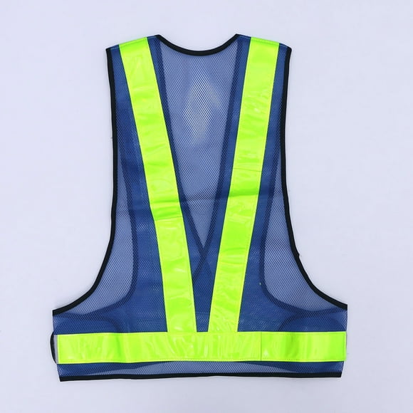 OULII 1Pcs Mesh Reflective Vest Safety for Bikers and in Construction Work