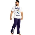 thumbnail image 3 of Bluey Mens Pajamas Blue Sizes Small To XX-Large, 3 of 7