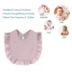 thumbnail image 4 of Baby Muslin Bandana Drool Bibs for Boys Girls Adjustable Baby Bibs Set 6PCS for Teething and Drooling Multi-Use Scarf Bibs-Purple, 4 of 4