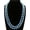 Blue Aquamarine 25 Inches, variant on 25" 36" 50" 6/8/10/ 12mm Apatite/Topaz/Agate/Jade/ Gems Round Beads Necklace AAA-36 Inches-8 mm-Red Jade