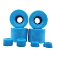 thumbnail image 5 of simhoa 4 Pieces Skateboard Wheels Cruising Wheels 60mmx45mm 78A Wear Resistant PU Longboard Wheels Roller for All Terrain Downhill Blue, 5 of 10