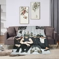 thumbnail image 5 of 5 Seconds Of Summer 5sos Blanket Soft Warm Flannel Air Conditioning Blanket Throw Blankets For Bed Couch Sofa Bedroom Living Room All Season 60"X50", 5 of 9