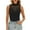 Black, variant on RMGVDSD Womens Summer Sleeveless Ribbed Tank Tops Sweater Vest 2025 Neck Basic Sheer Knit Top Fitted Shirts Solid Color Casual Lightweight Sweater Tops /White