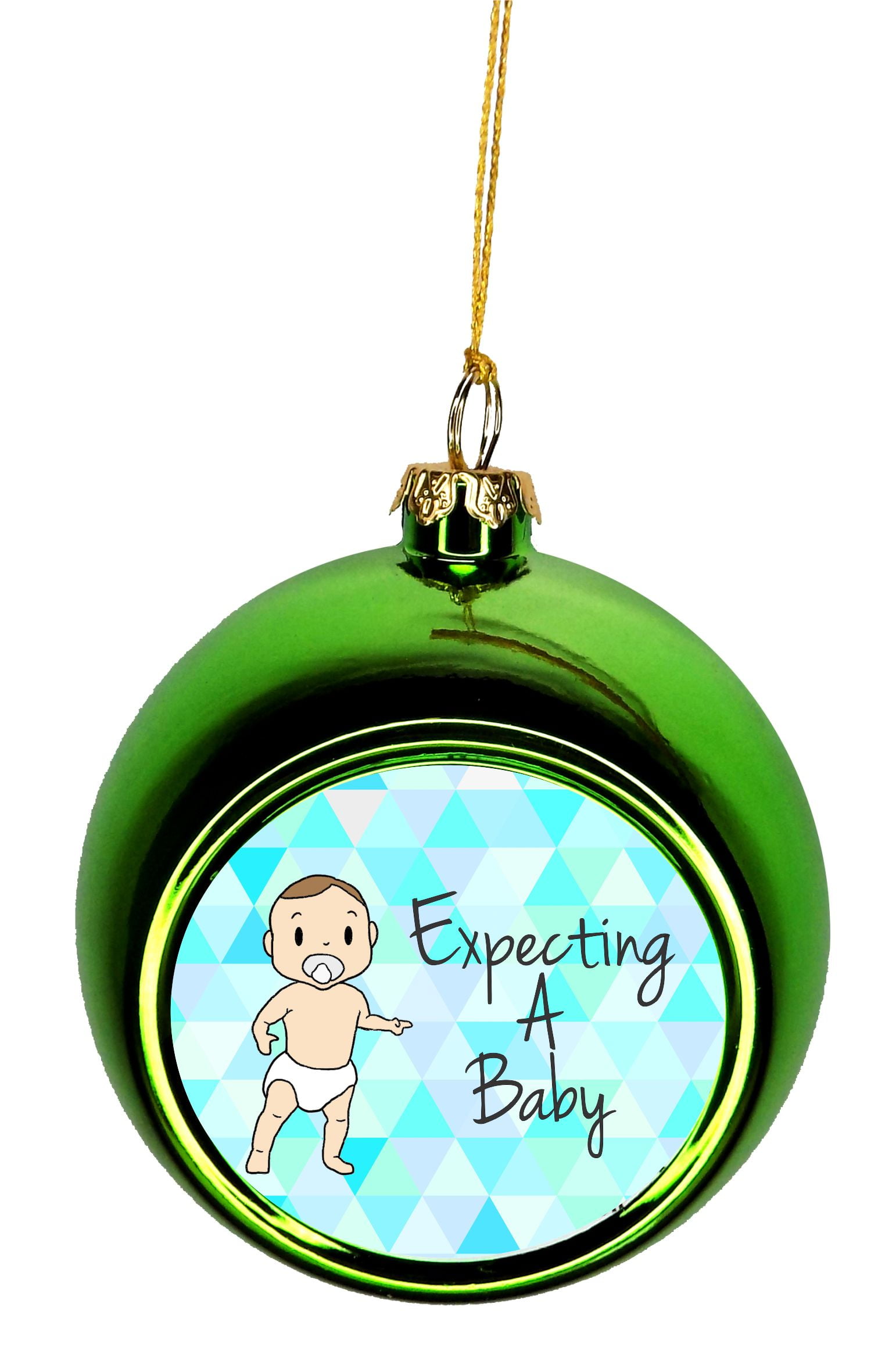 christmas ornament expecting baby